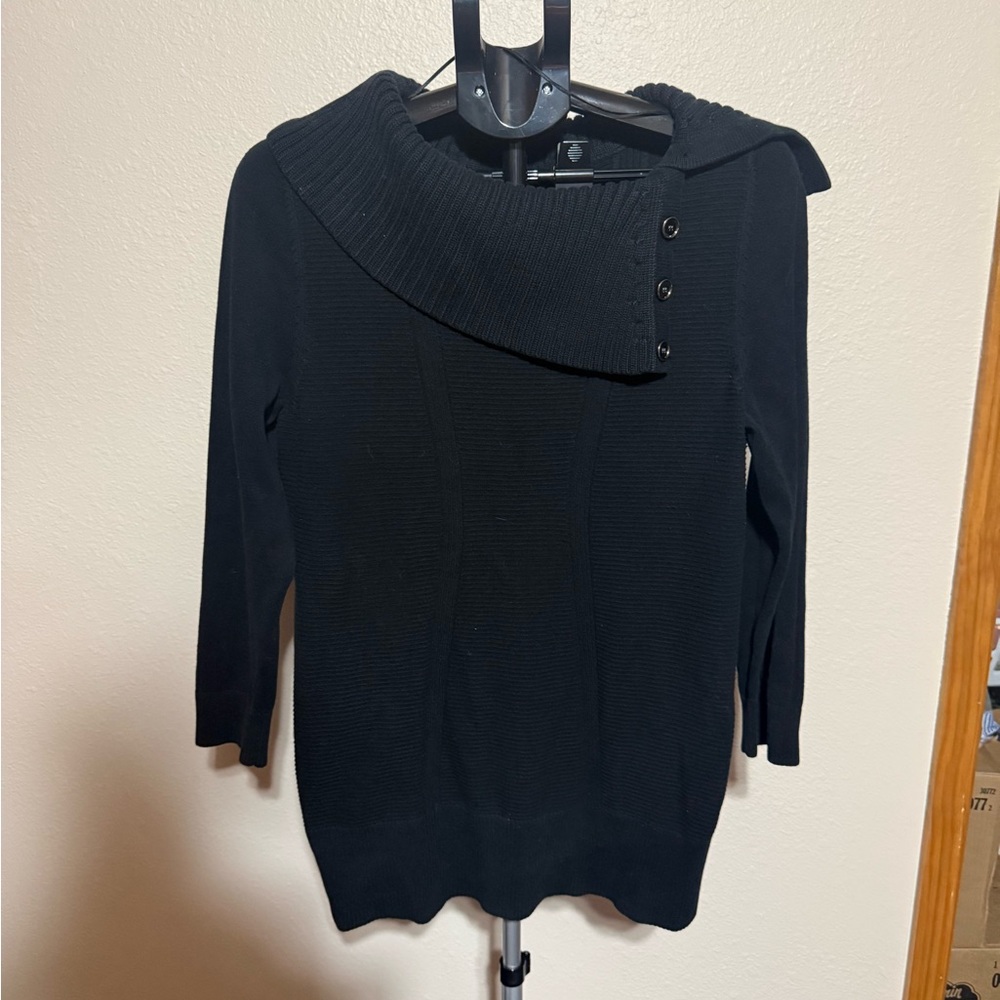 Style & Co. Black Cowl‎ Neck Sweater